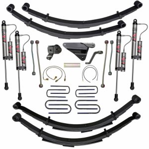 Ford F250 Suspension Lift Kit - Front + Rear - Skyjacker - 8-inch Lift, Softride Technology, ADX 2.0 Remote Reservoir Monotube Shocks - `00-`04