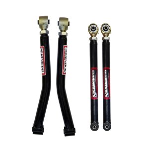 Jeep Gladiator JT Suspension Lift Kit - Front + Rear - Skyjacker - Adjustable Control Arm - Black - `20-`25