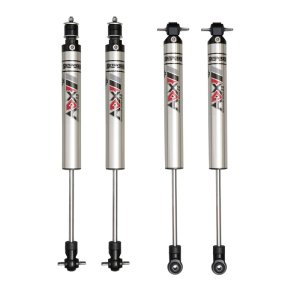 Jeep Cherokee Suspension Lift Kit - Skyjacker - ADX M2.0 Aluminum Monotube - Polished Clear Coat - `84-`01