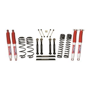 Jeep TJ Suspension Lift Kit - Skyjacker - 4in D-Rate Long Travel Kit w/ Adj. FR/RR Lower Flex Links/Hydro 7000 Shocks - `97-`02 Jeep TJ Suspension Lift Kit - Skyjacker - 4in D-Rate Long Travel Kit w/ Adj. FR/RR Lower Flex Links/Hydro 7000 Shocks - `97-`02