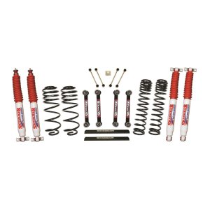 Jeep LJ Suspension Lift Kit - Front + Rear - Skyjacker - 4in Dual Rate Long Travel w/ Nitro 8000 Shocks - `97-`02