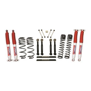 Jeep TJ Suspension Lift Kit - Skyjacker - 4in D-Rate Long Travel Kit with Adjustable Front/Rear Lower Flex Links and Nitro 8000 Shocks - `97-`02 Jeep TJ Suspension Lift Kit - Skyjacker - 4in D-Rate Long Travel Kit with Adjustable Front/Rear Lower Flex Links and Nitro 8000 Shocks - `97-`02