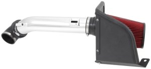 Chevrolet Silverado Performance Air Intake - Spectre - Cold Air Intake, Polished w/Red Filter - `14-`15