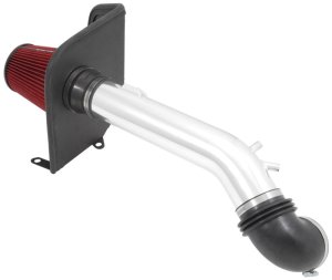Chevrolet Silverado Performance Air Intake - Spectre - Cold Air Intake, Polished w/Red Filter - `14-`15