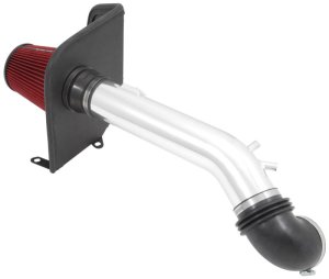 Chevrolet Silverado Performance Air Intake - Spectre - Cold Air Intake, Polished w/Red Filter - `14-`15
