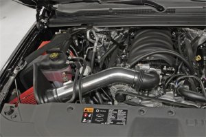 Chevrolet Silverado Performance Air Intake - Spectre - Cold Air Intake, Polished w/Red Filter - `14-`15