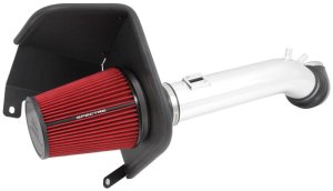 GMC Sierra Performance Air Intake - Spectre - Cold Air Intake, Polished w/Red Filter - `14-`15