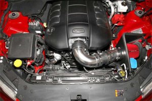 Pontiac G8 Performance Air Intake - Spectre - Polished w/Red Filter - `08-`09