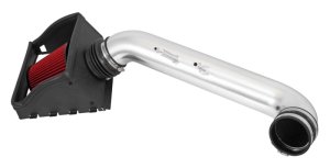 Ford F150 Performance Air Intake - Spectre - Cold Air Intake - Polished w/Red Filter - `15-`19 Ford F150 Performance Air Intake - Spectre - Cold Air Intake - Polished w/Red Filter - `15-`19