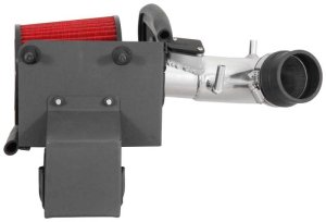 Ford Fiesta Performance Air Intake - Spectre - Cold Air Intake - Polished w/Red Filter - `08-`16 Ford Fiesta Performance Air Intake - Spectre - Cold Air Intake - Polished w/Red Filter - `08-`16