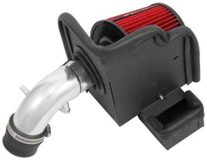 Ford Fiesta Performance Air Intake - Spectre - Cold Air Intake - Polished w/Red Filter - `08-`16 Ford Fiesta Performance Air Intake - Spectre - Cold Air Intake - Polished w/Red Filter - `08-`16