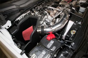 Ford F-Series Performance Air Intake - Driver Side - Spectre - Spectre with Powder Coated Steel Heat Shield - Black - `17-`19 Ford F-Series Performance Air Intake - Driver Side - Spectre - Spectre with Powder Coated Steel Heat Shield - Black - `17-`19