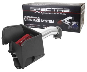 Ram 1500 Performance Air Intake - Spectre - Cold Air Intake with Polished Aluminum Tubing - Black - 2019