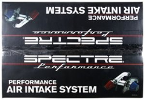 Chevrolet Camaro Performance Air Intake - Spectre - Cold Air Intake with Red Filter - Clear Anodized - `10-`12 Chevrolet Camaro Performance Air Intake - Spectre - Cold Air Intake with Red Filter - Clear Anodized - `10-`12