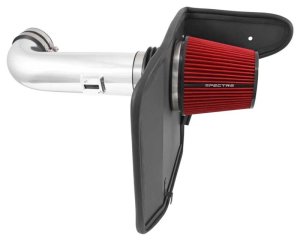 Chevrolet Camaro Performance Air Intake - Spectre - Cold Air Intake with Red Filter - Clear Anodized - `10-`12 Chevrolet Camaro Performance Air Intake - Spectre - Cold Air Intake with Red Filter - Clear Anodized - `10-`12