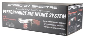 Ford Mustang Performance Air Intake - Spectre - Polished w/ Red Filter - `05-`09 Ford Mustang Performance Air Intake - Spectre - Polished w/ Red Filter - `05-`09