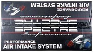 Dodge RAM 1500 Performance Air Intake - Spectre - Red Filter - Clear Anodized - `03-`08 Dodge RAM 1500 Performance Air Intake - Spectre - Red Filter - Clear Anodized - `03-`08