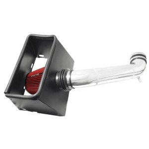 Dodge RAM 1500 Performance Air Intake - Spectre - Red Filter - Clear Anodized - `03-`08 Dodge RAM 1500 Performance Air Intake - Spectre - Red Filter - Clear Anodized - `03-`08