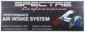 Dodge RAM 2500 Performance Air Intake - Spectre - Red Filter - Clear Anodized - `03-`08 Dodge RAM 2500 Performance Air Intake - Spectre - Red Filter - Clear Anodized - `03-`08