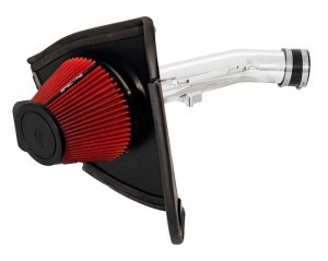Toyota Tacoma Performance Air Intake - Spectre - Cold Air Intake + Red Filter + Polished Aluminum Tubing - `99-`04