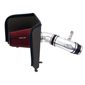 Toyota Tundra Performance Air Intake - Spectre - Cold Air Intake - Red Filter - Polished - `07-`11
