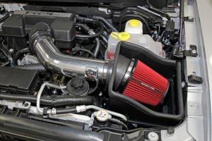 Ford F150 SVT Raptor Performance Air Intake - Spectre - Red Spectre Filter - Polished - `11-`14 Ford F150 SVT Raptor Performance Air Intake - Spectre - Red Spectre Filter - Polished - `11-`14