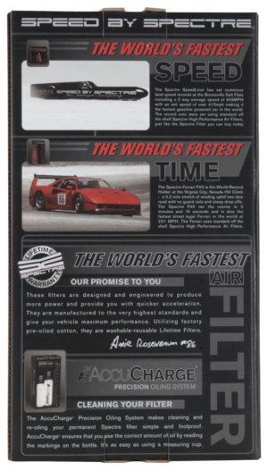 Dodge Dakota Replacement Air Filter - Spectre - Performance Synthetic - `10-`11 Dodge Dakota Replacement Air Filter - Spectre - Performance Synthetic - `10-`11