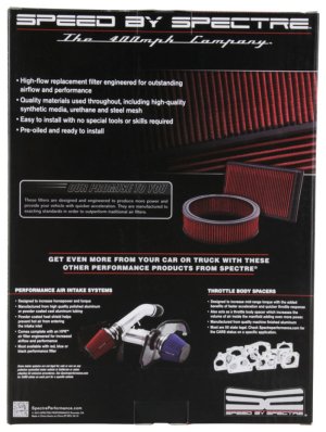 Volkswagen Beetle Performance Air Filter - Spectre - Panel - 2012