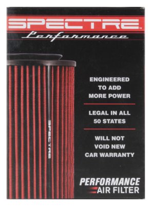 Chevrolet Colorado Performance Air Intake - Spectre - Replacement Round Air Filter - 2007