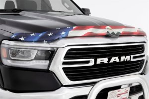 Ram 1500 Hood Protector - Stampede - Vigilante Premium - American Flag - `19-`23 Ram 1500 Hood Protector - Stampede - Vigilante Premium - American Flag - `19-`23
