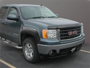 GMC Sierra 1500 Hood Protector - Stampede - Vigilante Premium - Smoke - `07-`13