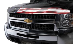 Chevrolet Silverado 2500 HD Hood Protector - Stampede - Vigilante Premium - American Flag - `07-`10 Chevrolet Silverado 2500 HD Hood Protector - Stampede - Vigilante Premium - American Flag - `07-`10