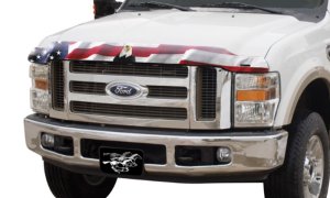Ford F-150 Hood Protector - Front - Stampede - Vigilante Premium - American Flag - `09-`14 Ford F-150 Hood Protector - Front - Stampede - Vigilante Premium - American Flag - `09-`14