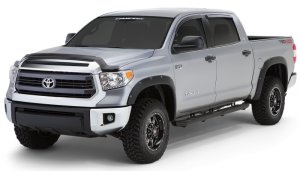Toyota Tundra Hood Protector - Stampede - Vigilante Premium - Smoke - `14-`19