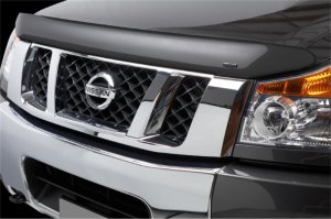 Nissan Armada Hood Protector - Front - Stampede - Vigilante Premium - Smoke - `05-`15 Nissan Armada Hood Protector - Front - Stampede - Vigilante Premium - Smoke - `05-`15