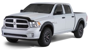Dodge Ram 1500 Wind Deflectors - Side - Stampede - Tape-Onz - Smoke - `09-`18