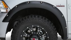 Dodge Ram 1500 Fender Flares - Stampede - Ruff Riderz - Black Textured - `09-`18 Dodge Ram 1500 Fender Flares - Stampede - Ruff Riderz - Black Textured - `09-`18