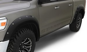 Chevrolet Silverado 1500 Fender Flares - Stampede - Ruff Riderz - Textured Matte Black - `19-`21