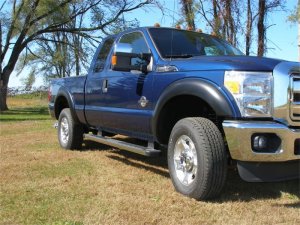 Ford F-250 Fender Flares - Front - Stampede - Original Riderz - Smooth - Black - `11-`16 Ford F-250 Fender Flares - Front - Stampede - Original Riderz - Smooth - Black - `11-`16