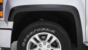 Chevrolet Silverado 1500 Fender Flares - Front - Stampede - Original Riderz, Textured - Black - `14-`18 Chevrolet Silverado 1500 Fender Flares - Front - Stampede - Original Riderz, Textured - Black - `14-`18