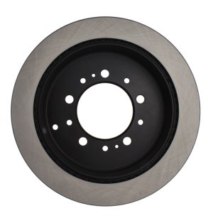 Lexus LX570 Brake Rotors (2) - Rear - Stoptech - Premium Cryo - Black - `08-`19