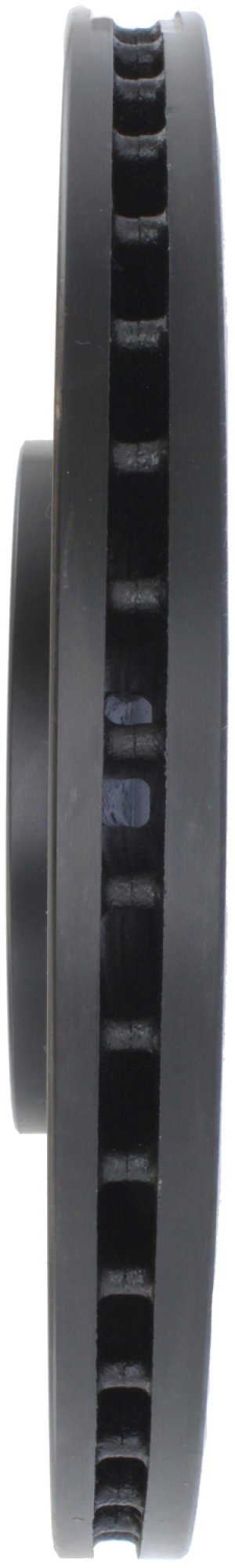 Volkswagen Vento Brake Rotor (1) - Front Left - Stoptech - Slotted Sport - Black - `18-`19