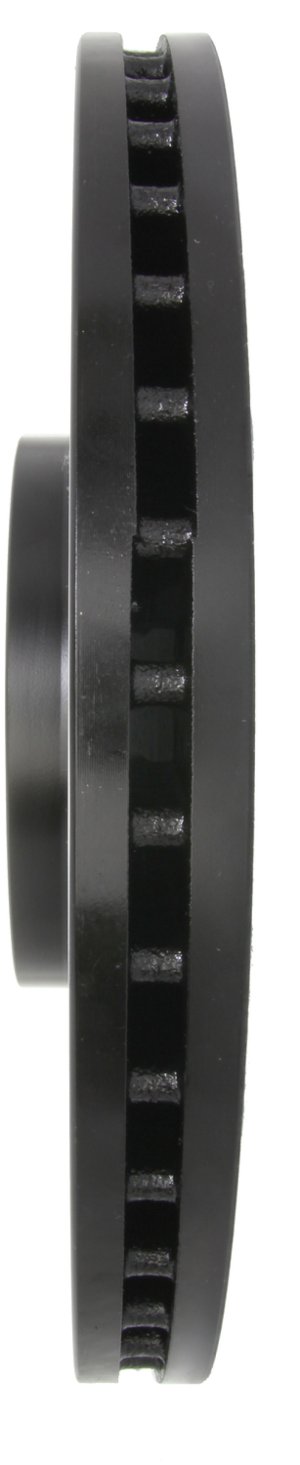 Audi S4 Brake Rotor (1) - Front Left - Stoptech - Slotted Sport - Black - `04-`09