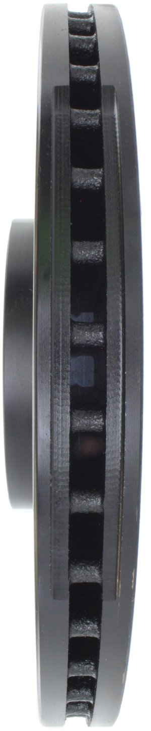 Audi S4 Brake Rotor (1) - Front Right - Stoptech - Slotted Sport - Black - `04-`09