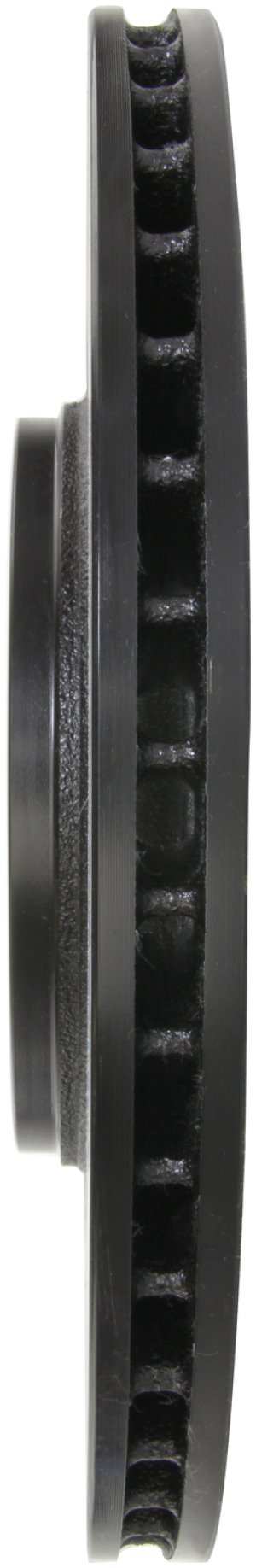 Audi S4 Brake Rotor (1) - Rear Left - Stoptech - Slotted Sport - Black - `04-`09