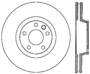 Porsche Cayenne Brake Rotor (1) - Front Left - Stoptech - Slotted Sport Cryo - Black - `04-`17 Porsche Cayenne Brake Rotor (1) - Front Left - Stoptech - Slotted Sport Cryo - Black - `04-`17