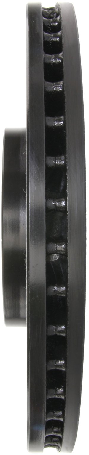 Audi A6 Quattro Brake Rotor (1) - Front Right - Stoptech - Slotted Sport - Black - `99-`04