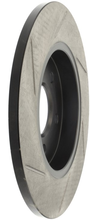 Audi A4 Brake Rotor (1) - Rear Left - Stoptech - Slotted Sport, Black E-Coated - Black - `01-`09 Audi A4 Brake Rotor (1) - Rear Left - Stoptech - Slotted Sport, Black E-Coated - Black - `01-`09