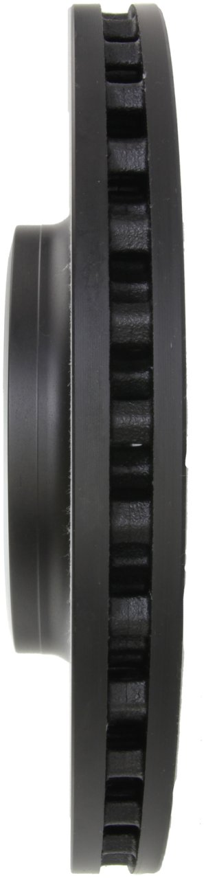 Audi A4 Brake Rotor (1) - Front Right - Stoptech - Slotted Sport - Black - `09-`11