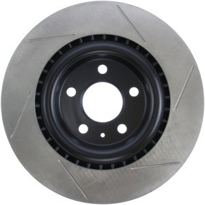 Audi A4 allroad Brake Rotor (1) - Rear Right - Stoptech - Sport Slotted - Black - `17-`19